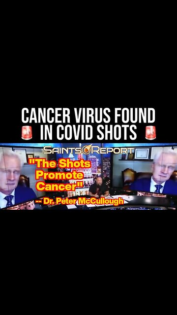 ⚫2809. CANCER IN COVID VACCINES | Dr McCullough