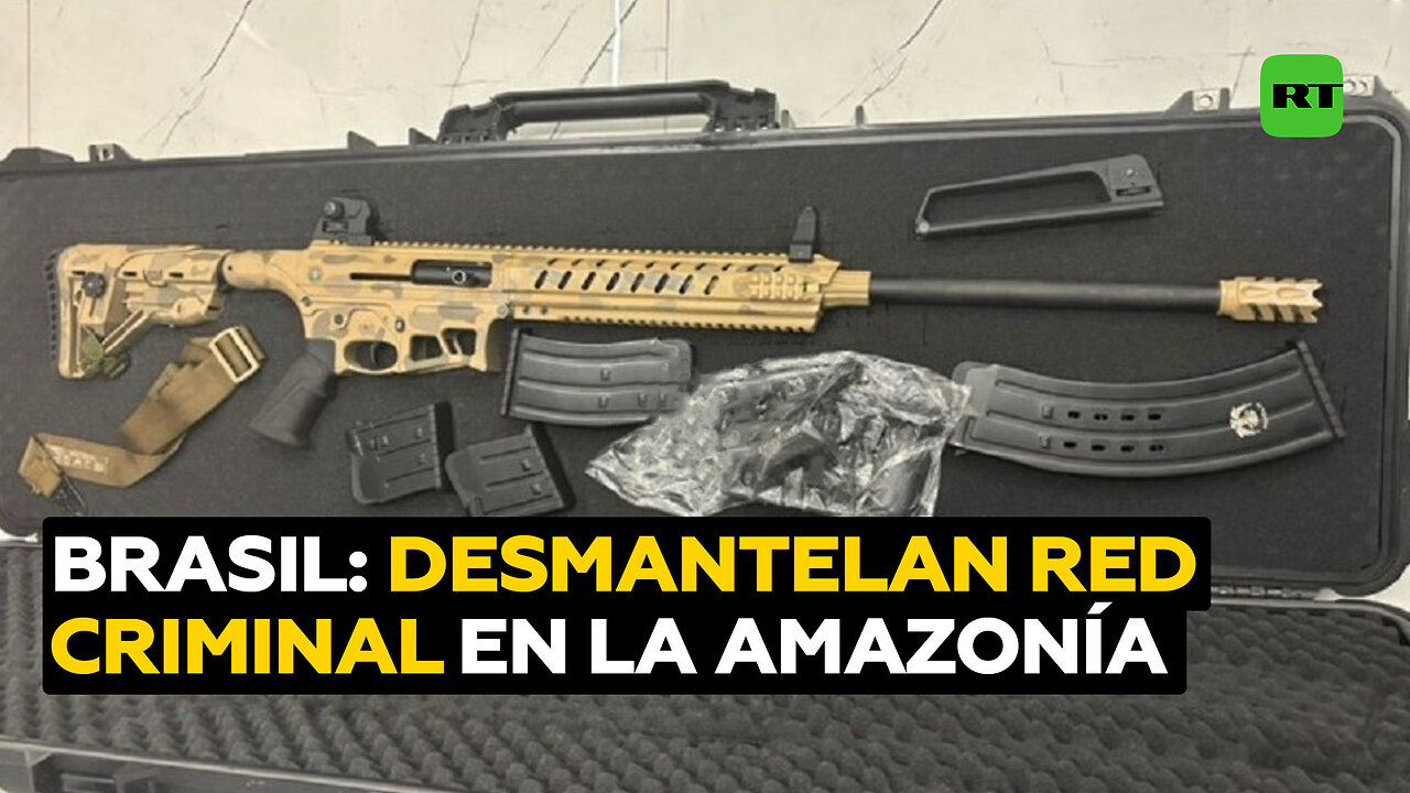 Policía de Brasil desmantela una red criminal que extrajo una tonelada de oro de la Amazonía