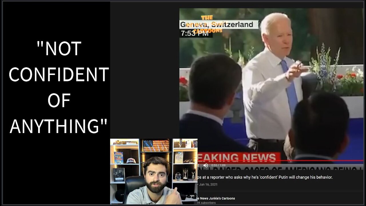 "Not Confident Of Anything!" No-Confidence Joe Biden After Putin Meeting