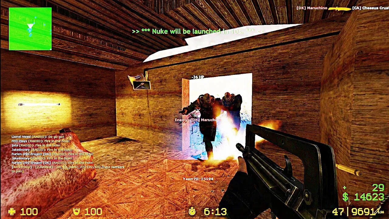 Counter-Strike Source: Zombie Escape - ze_trainescape_final