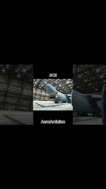 Funny Massive #C5 Giant Nose Door Cycle #Aviation #Fly #Cargo #AeroArduino