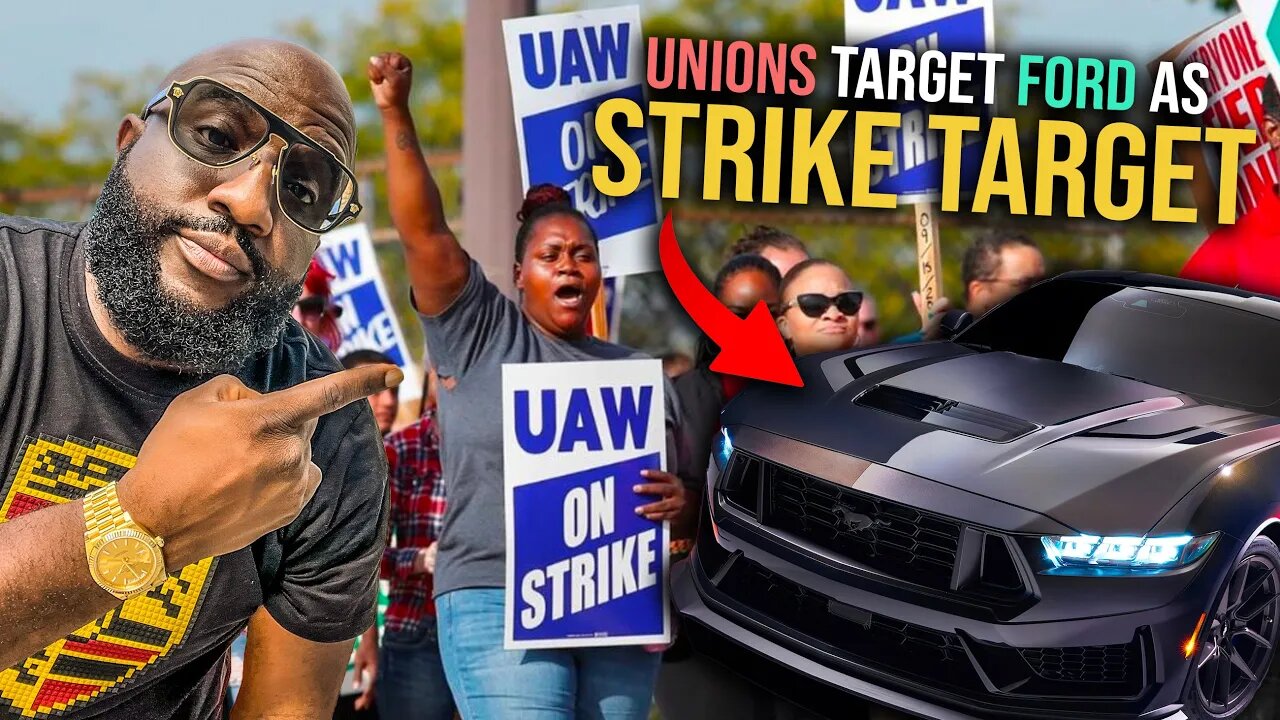 "32 Hour Work Weeks..." Union Target Ford As Strike Target, UAW, Unifor Negotiate High Employee Wage