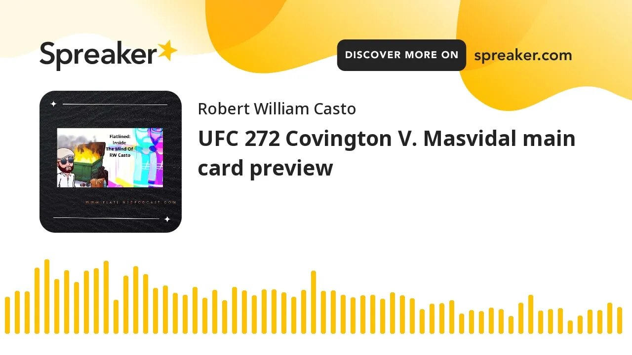 UFC 272 Covington V. Masvidal main card preview