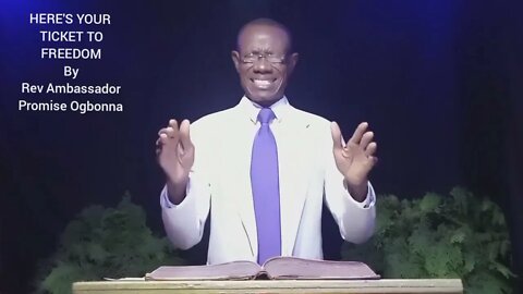 This is Your Time to be from All Evils |RevAmbassadorPromise