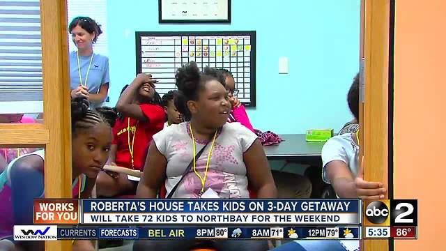 Roberta's House takes city youth to 3-day bereavement camp