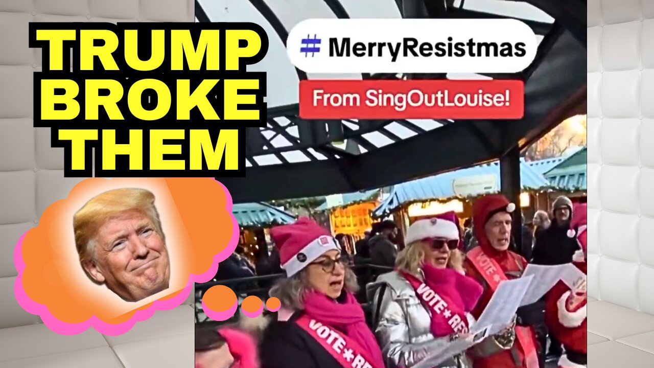 TRUMP BROKE THEM: "Resistmas" Carolers