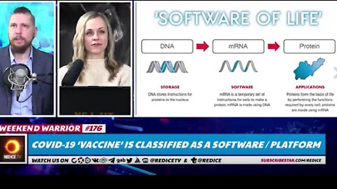 The Jab Turns Peoples into GMOs: Covid-19 mRNA 'Vaccine' Is a ’Software’ that Modifies DNA