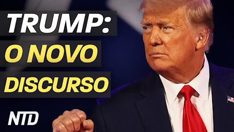 Trump discursa: primeiro pronunciamento desde a posse de Biden; Manifestações pró-Trump;