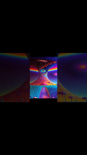 Psychedelic Animations 🍄 Pt4 art#shorts