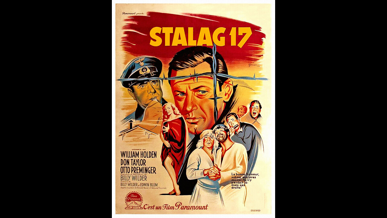 #“STALAG 17” con William HOLDEN, Don TAYLOR e Otto PREMINGER=Regia di Billy WILDER=CIASCUNO COSTRUISCE IL FUTURO CON LE SUE MANI, MA CON LA GRAZIA E CON L'AIUTO DI DIO!! QUELLO DEI TRADITORI, INVECE, È DA SEMPRE SEGNATO! BUON NATALE!😇💖🙏