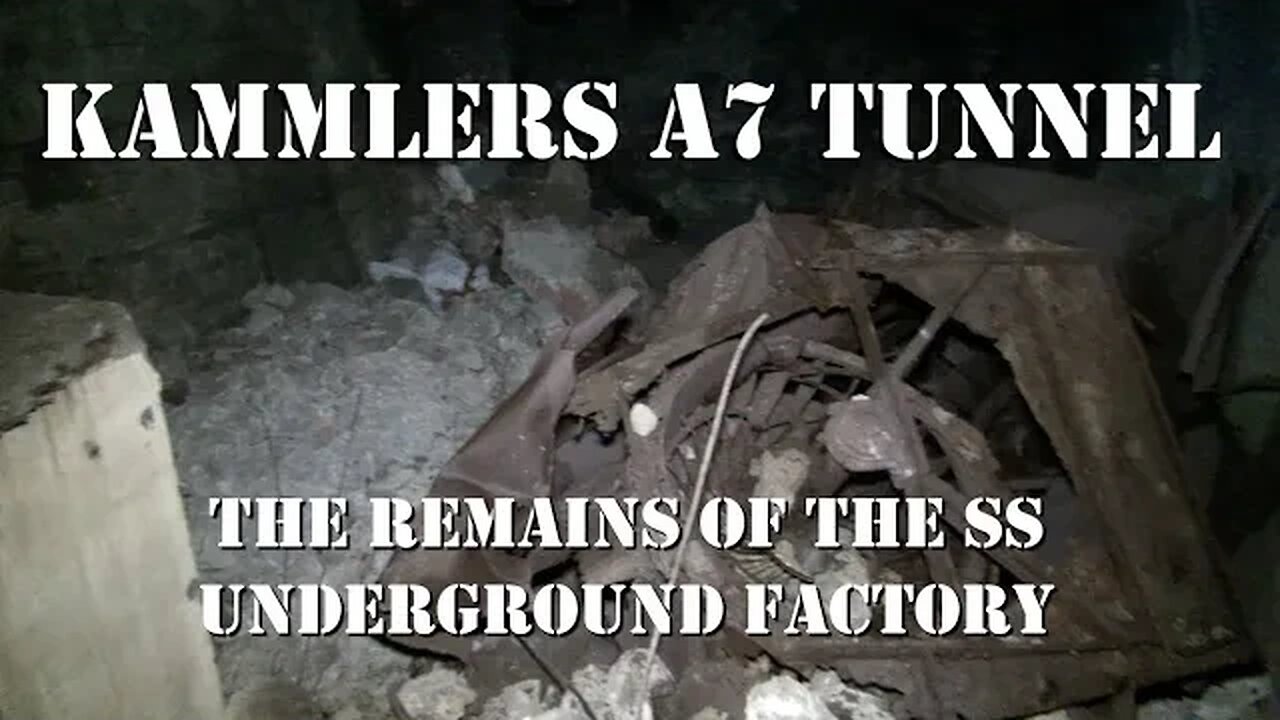 SS GENERAL KAMMLERS A7 TUNNEL REMAINS