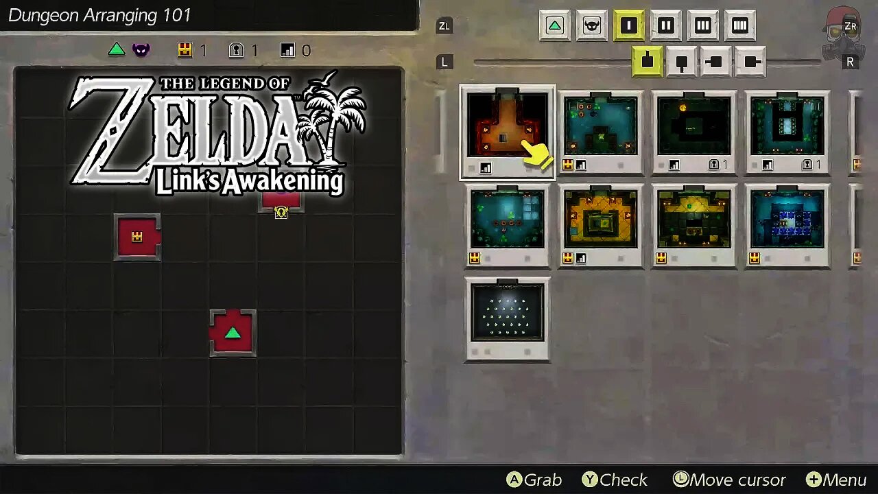 Zelda Link's Awakening - Chamber Dungeon