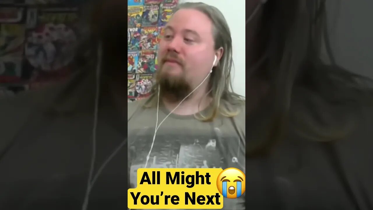 All Might You're next My Hero Academia Episode 49 Reaction Cry #anime #mhaedit #crying #shorts #mha