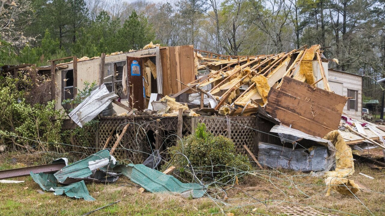 Severe Storms, Tornadoes Slam Southern States