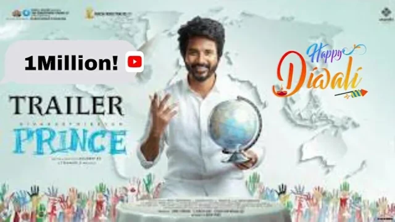 Prince - Official Trailer (Tamil) | Sivakarthikeyan,Maria Raiboshapka | Thaman S | Anudeep K.V