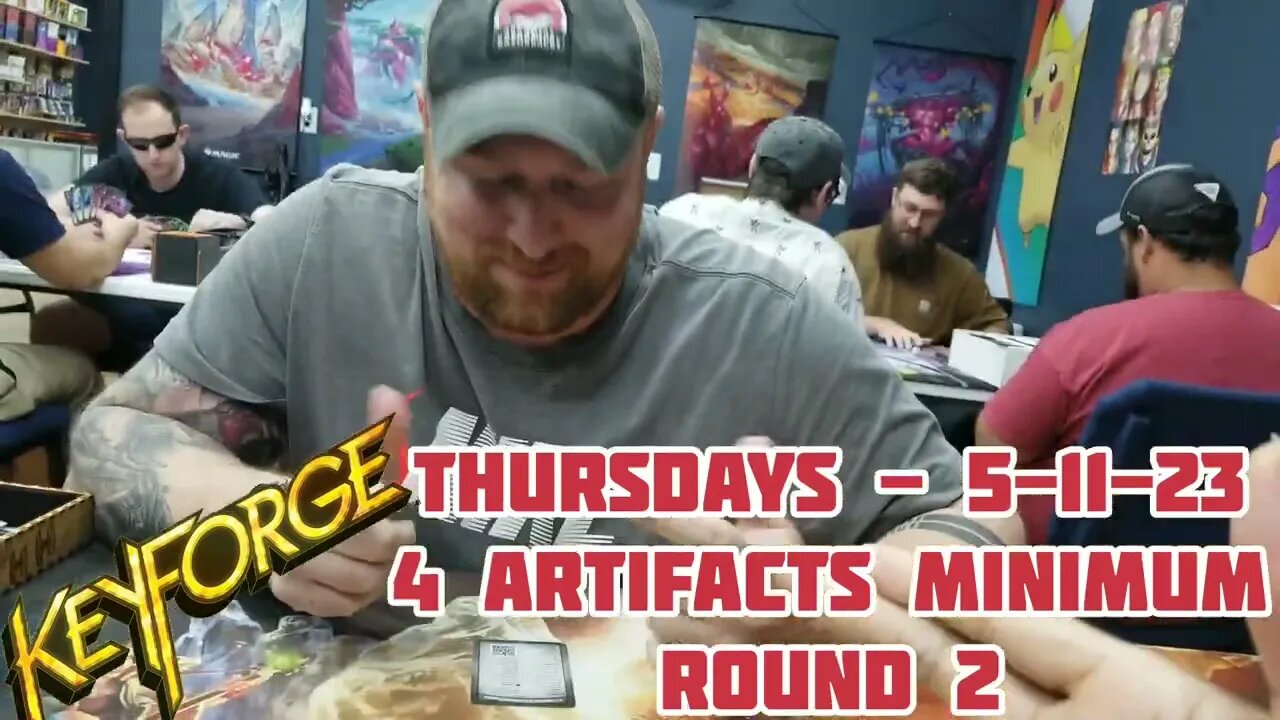 KeyForge Thursdays 5 11 23 4+ Artifacts Round 2