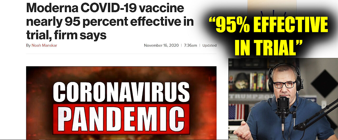 Moderna COVID-19 vaccine nearly 95 percent effective in trial