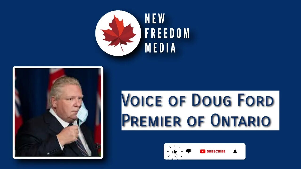 Leaked Phone Call From Doug Ford On Mandates in Ontario #dougford