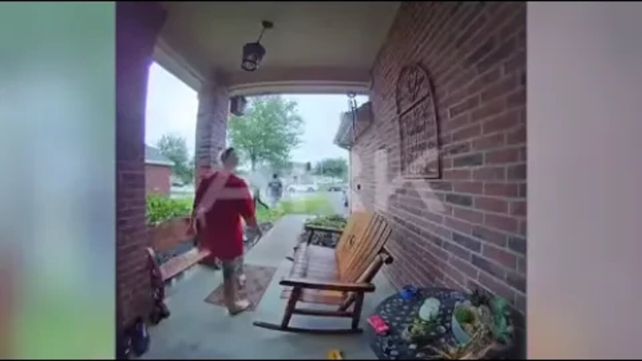 Bully chases victim back to the crib...