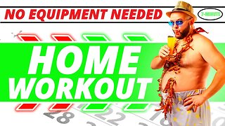 How to do a HOME WORKOUT without any EQUIPMENT! 💪🏻 🤩