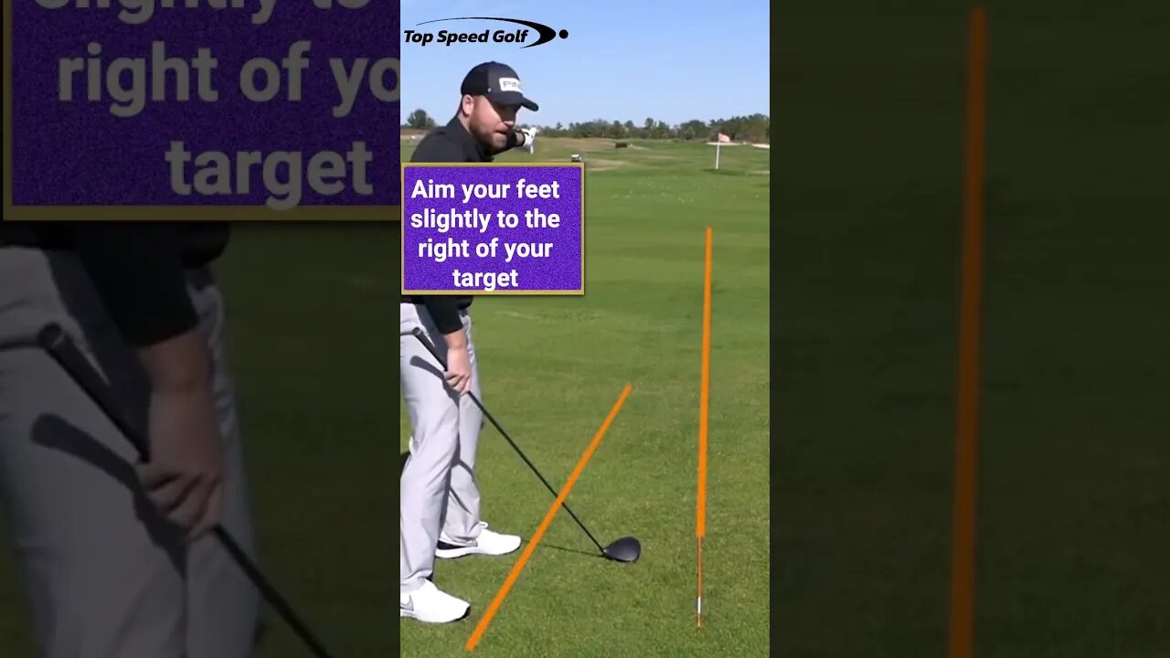 Adjust your feet to setup a draw