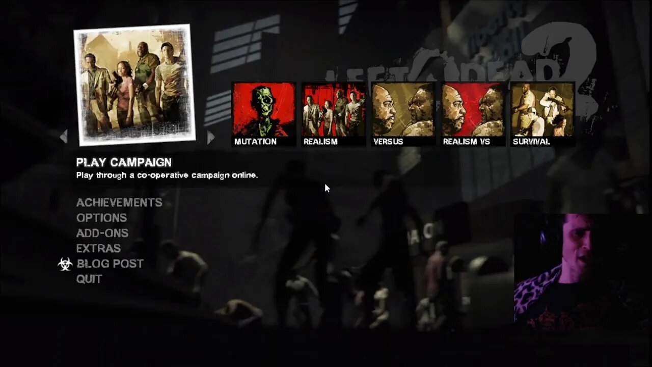 L4D2 "Revolt Against The Trans Lesbian Space Manipulators" Christian Stone LIVE ! Left 4 Dead 2