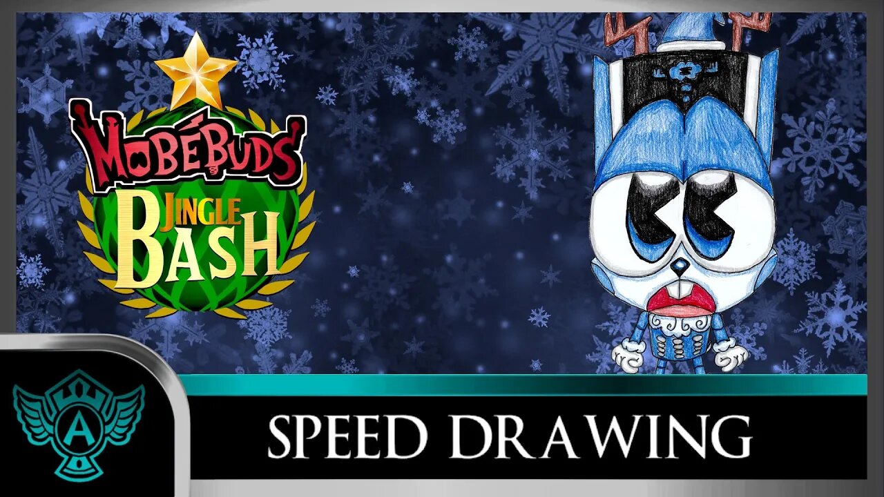 Speed Drawing: MobéBuds Jingle Bash - Sleepidolph | A.T. Andrei Thomas 2022