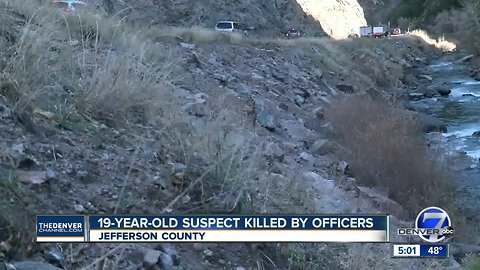 Man dies in officer-involved shooting in Clear Creek Canyon Sunday