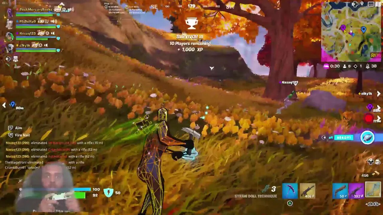 Fortnite with Rock Mercury