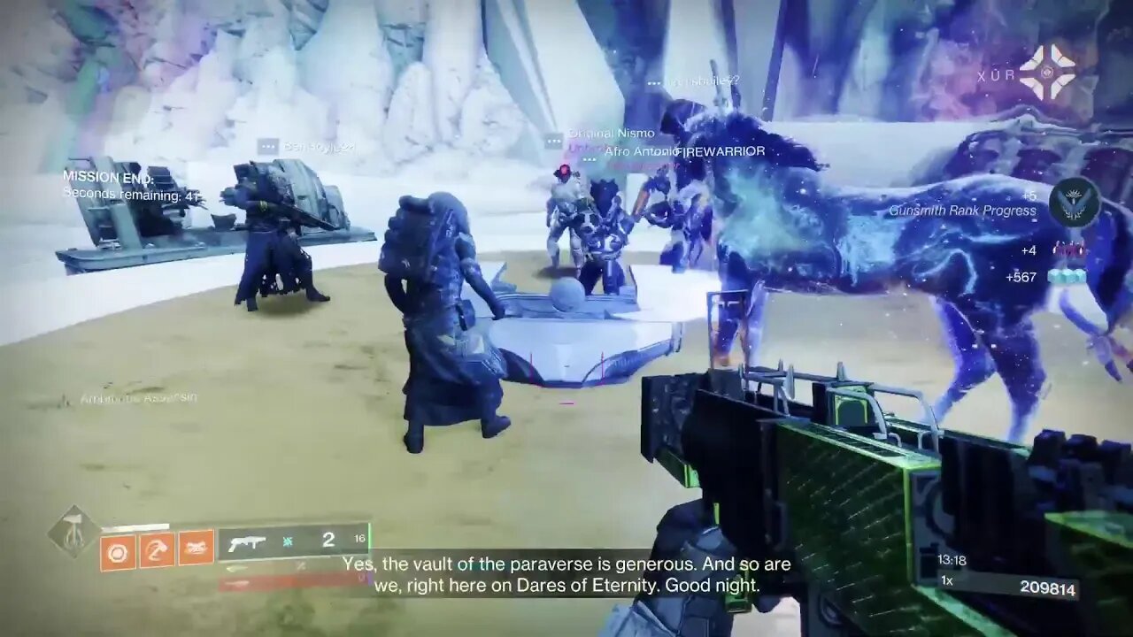 Destiny 2 .... Seasonal and Dares farm for reds
