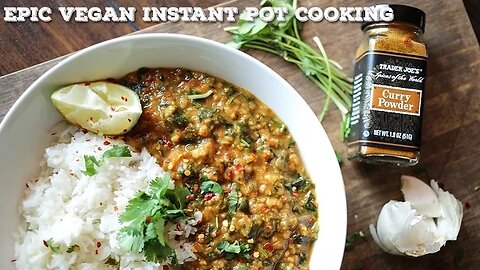 EPIC VEGAN INSTANT POT COOKING