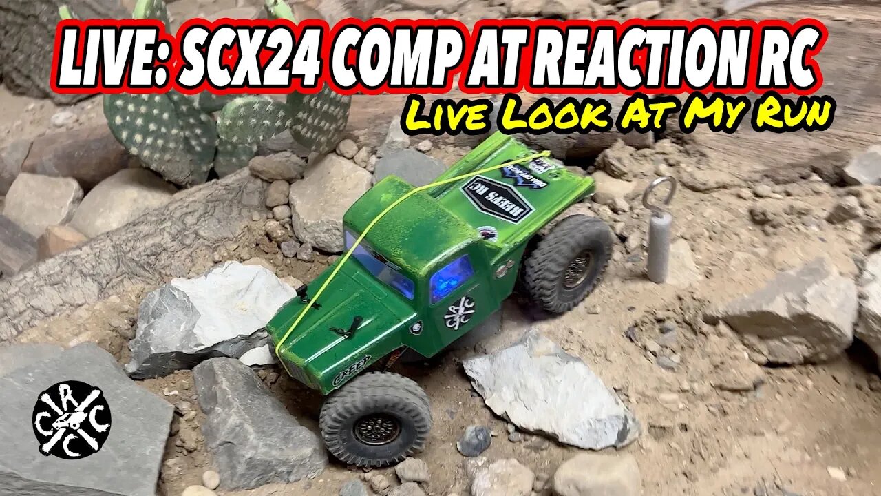 LIVE: SCX24 Comp At Reaction RC Hobbies