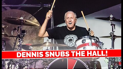Original Foreigner Drummer Dennis Elliot Cancels His Trip To The Hall of Fame Induction Ceremony