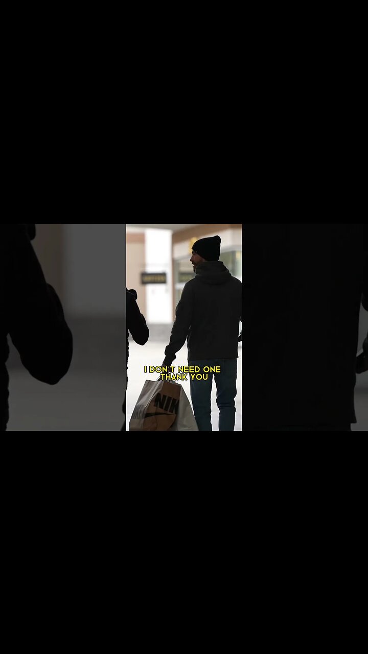 He thought I was trying to sell him a car?