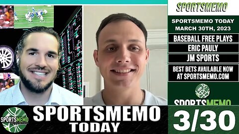 Free Sports Picks | 2023 MLB Opening Day Picks, Predictions & Odds | SportsMemo Today 3/30