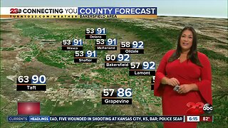 Cooler weather coming mid-week