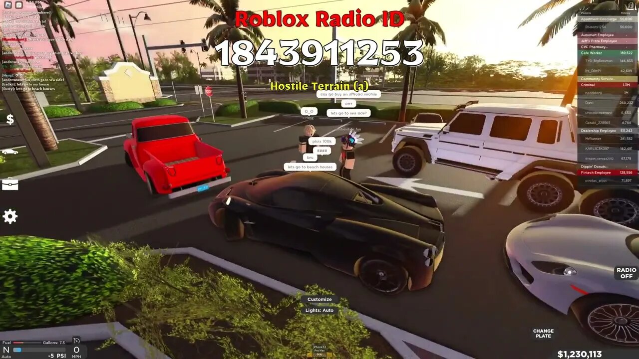 Hostile Roblox Radio Codes/IDs