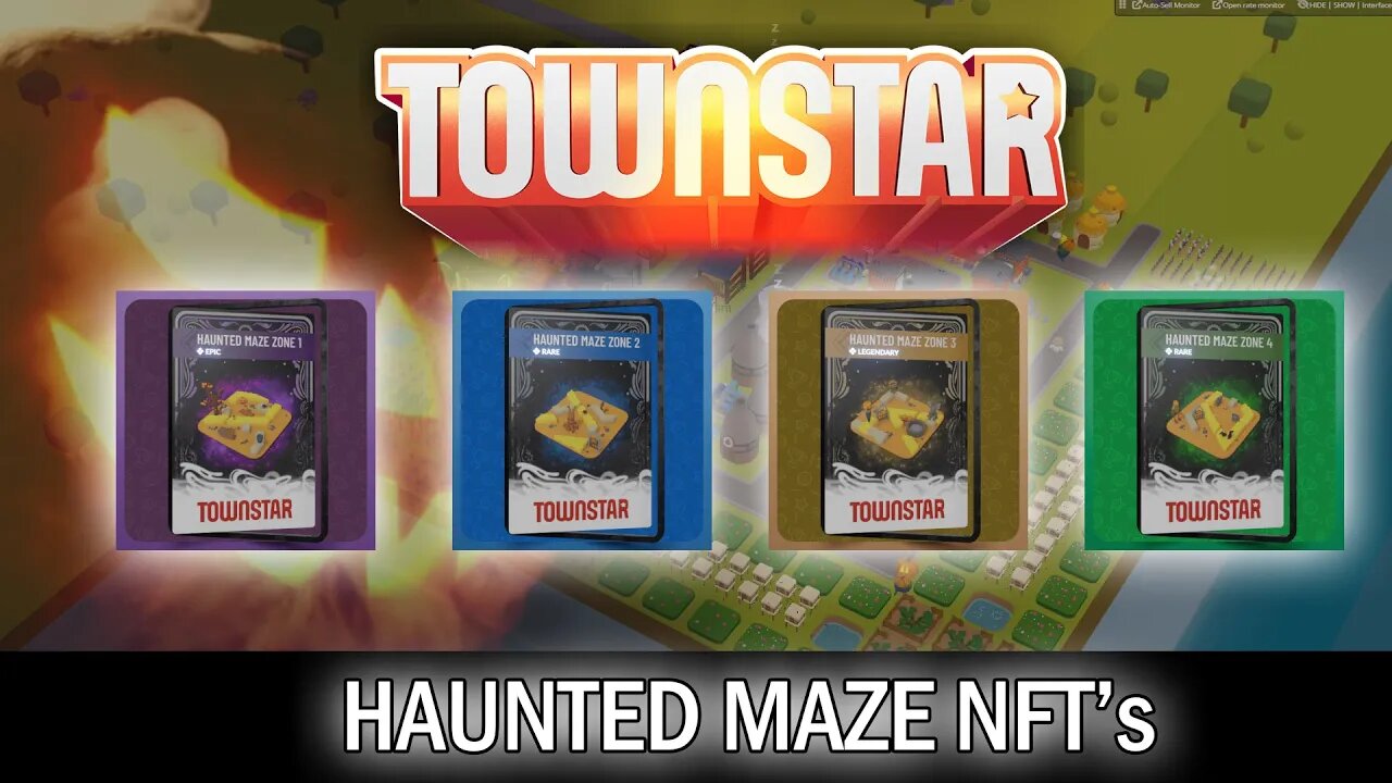 Town Star: HAUNTED MAZE NFT / NFT GIVEAWAY