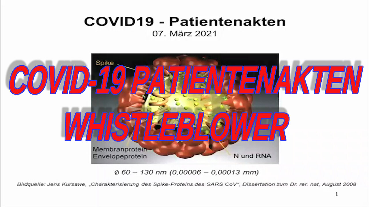 COVID-19 PATIENTENAKTEN WHISTLEBLOWER