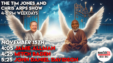 The Tim Jones and Chris Arps Show 11.15.2024 Mitch Baden | John Daniel Davidson | Jamie Allman