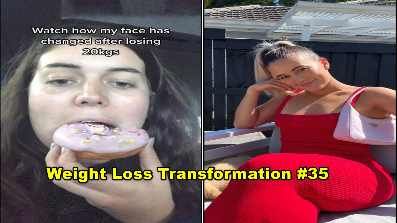 watch how my face has changed after losing 20kgs!