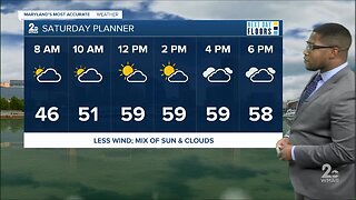 WMAR-2 News Weather at 11