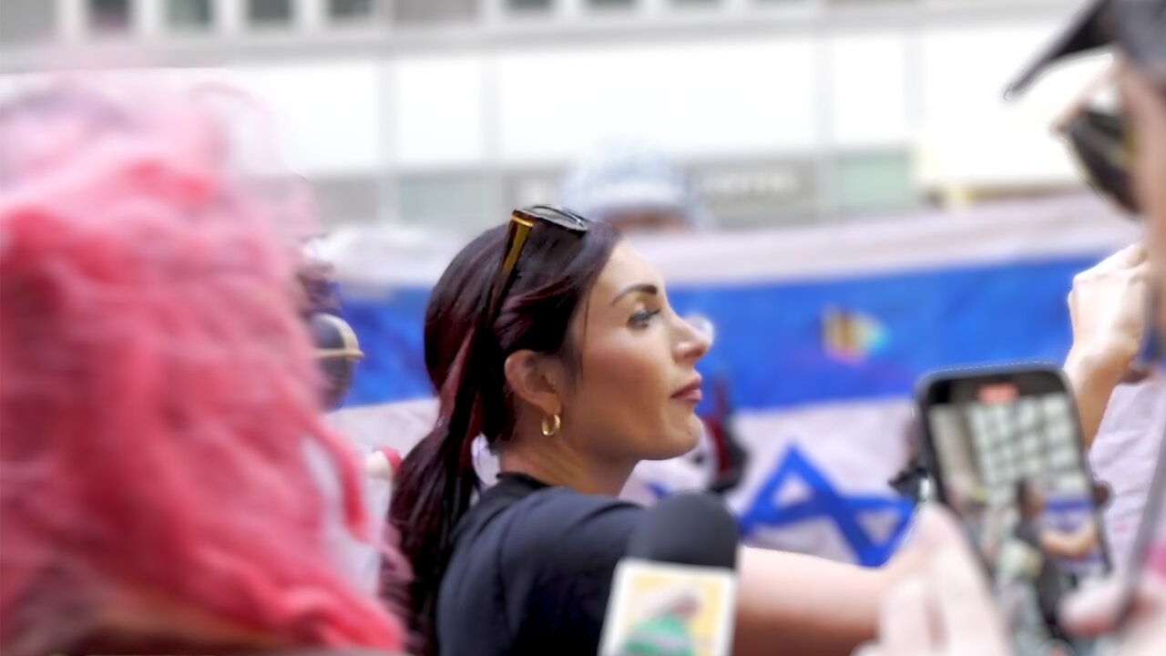 Laura Loomer ASSAULTED by Pro-Hezbollah JIHADIS at Protest