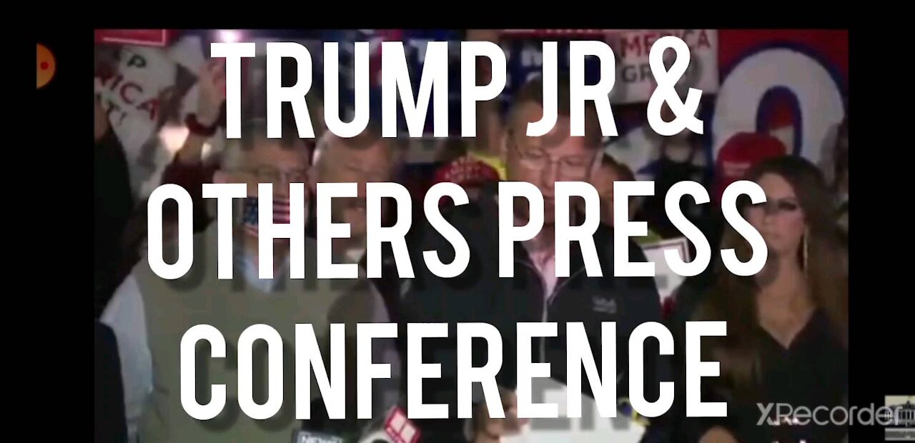 TRUMP JR & OTHERS IN GEORGIA