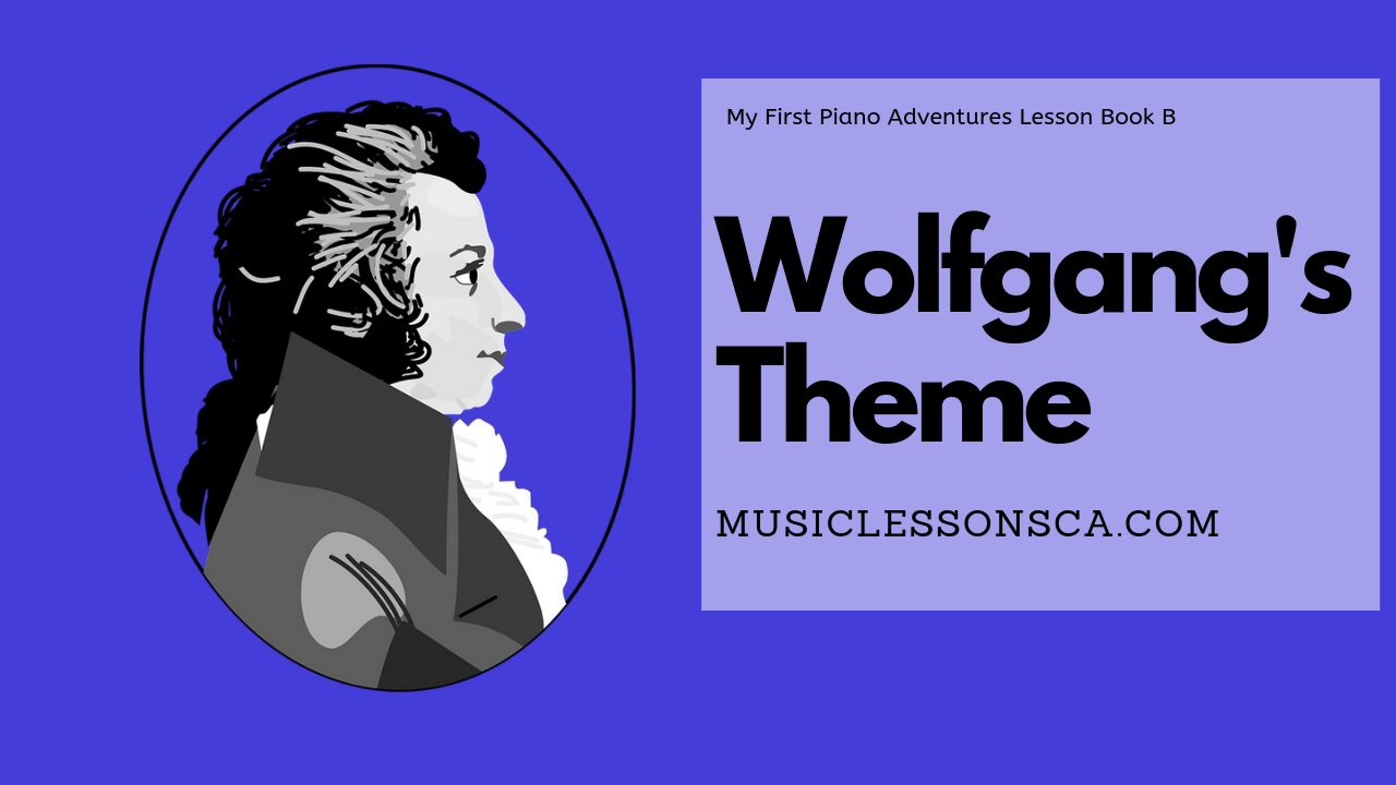 Piano Adventures Lesson Book B - Wolfgang's Theme