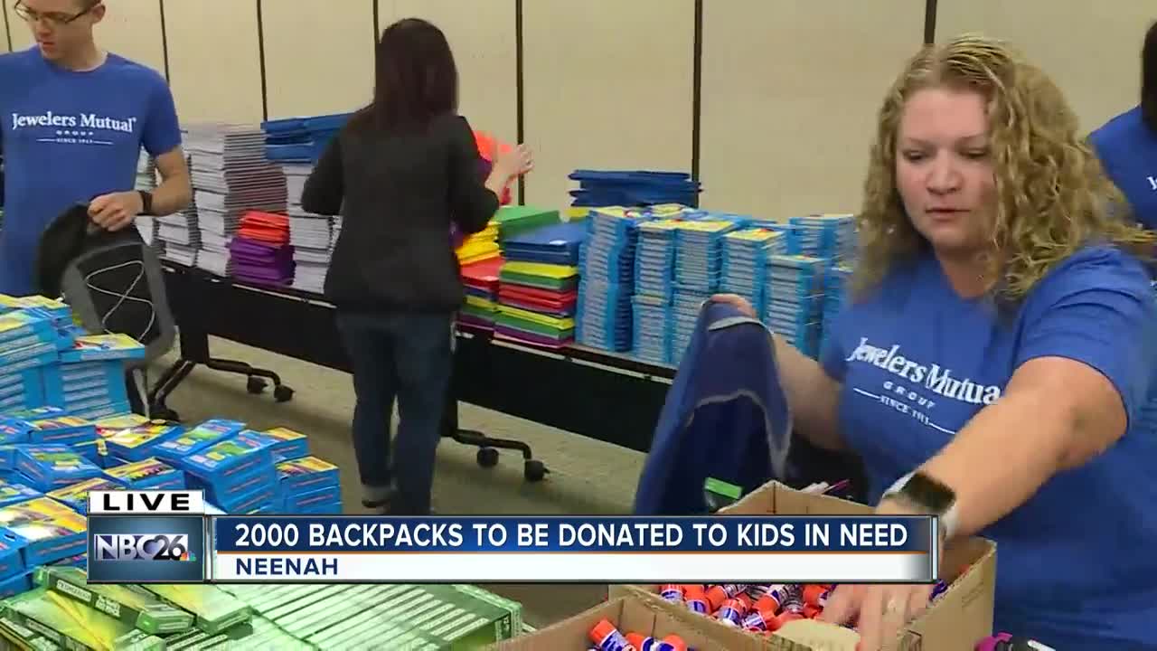 Jewelers Mutual giving back with school supplies