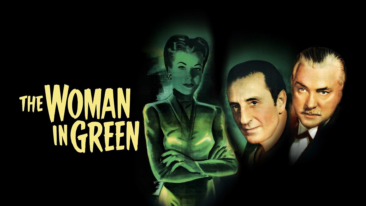 Sherlock Holmes The Woman in Green (1945) Basil Rathbone