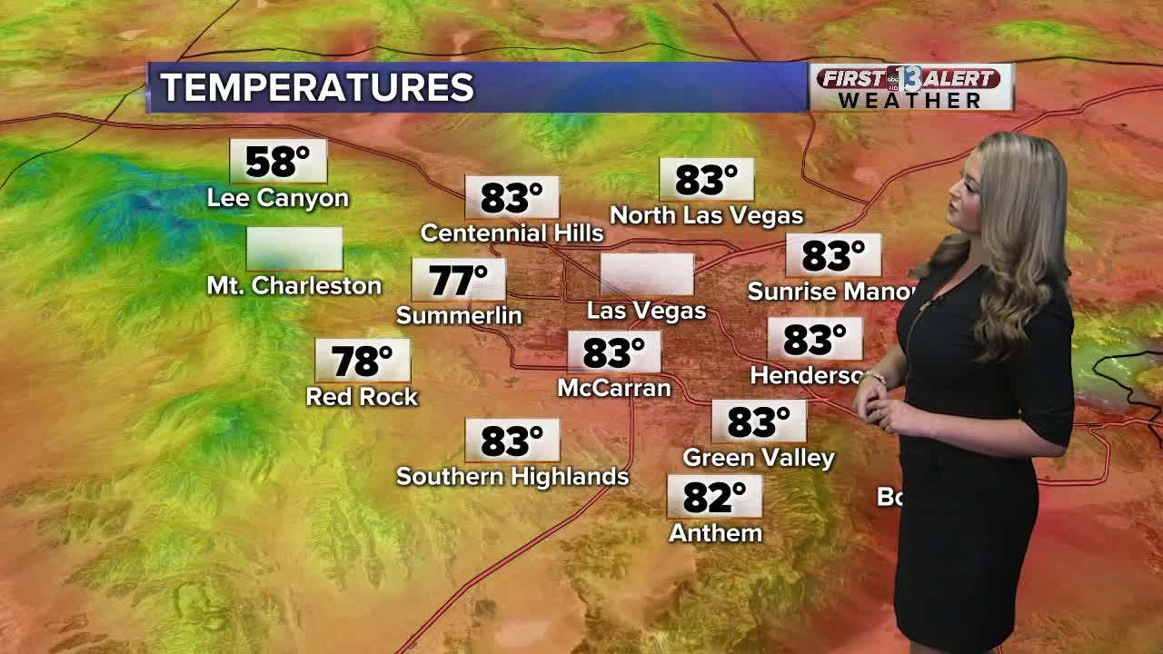 13 First Alert Las Vegas evening forecast | Oct. 15, 2019