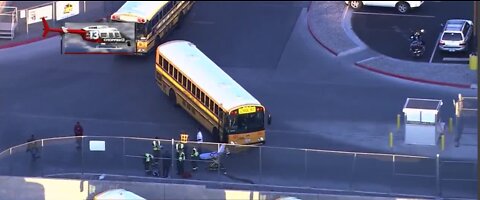 Friday morning school bus incident