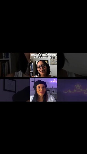 ENGAGEMENT DOESN’T ALWAYS EQUATE TO MARRIAGE… Read that again 💎